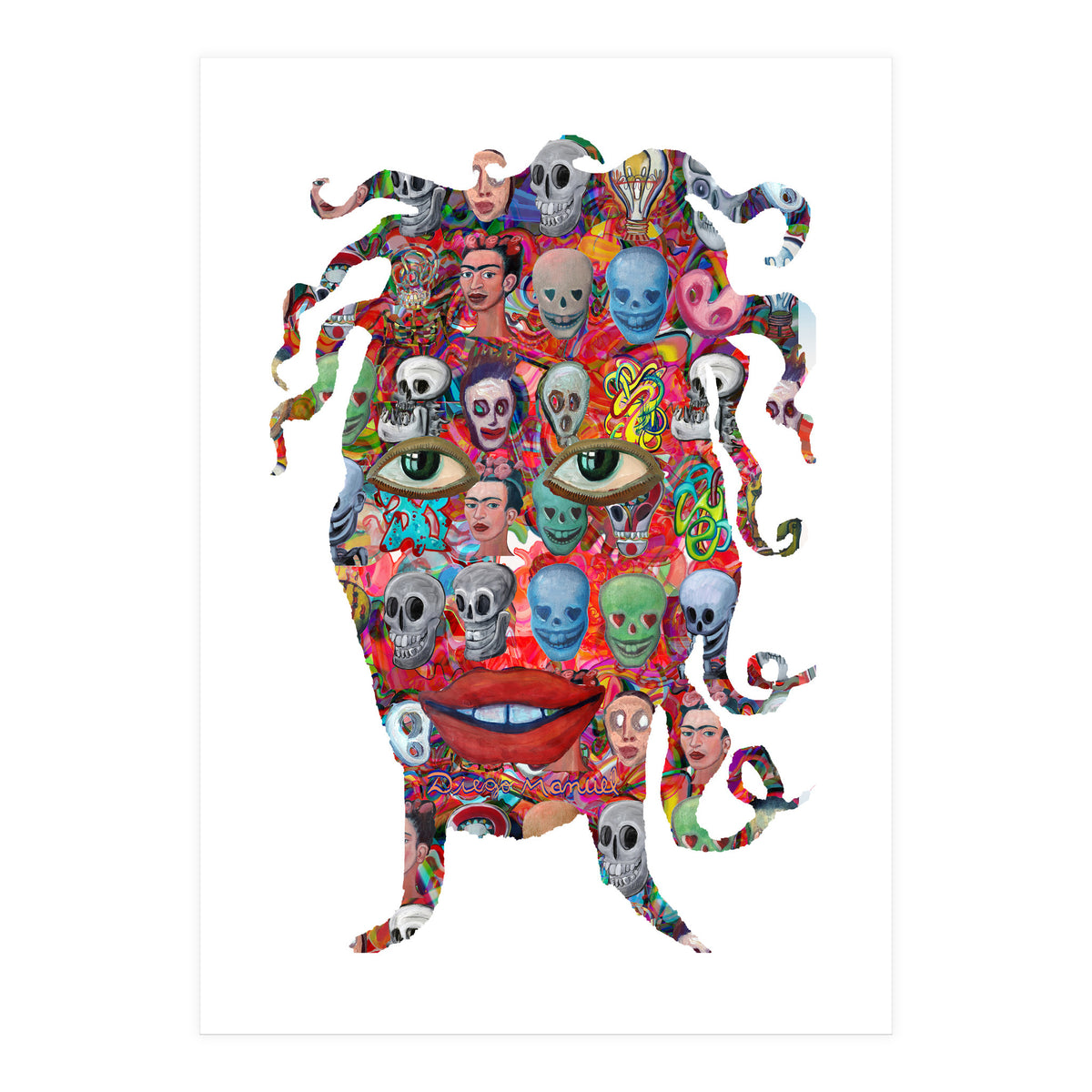 Mujer B 52 (Print Only)