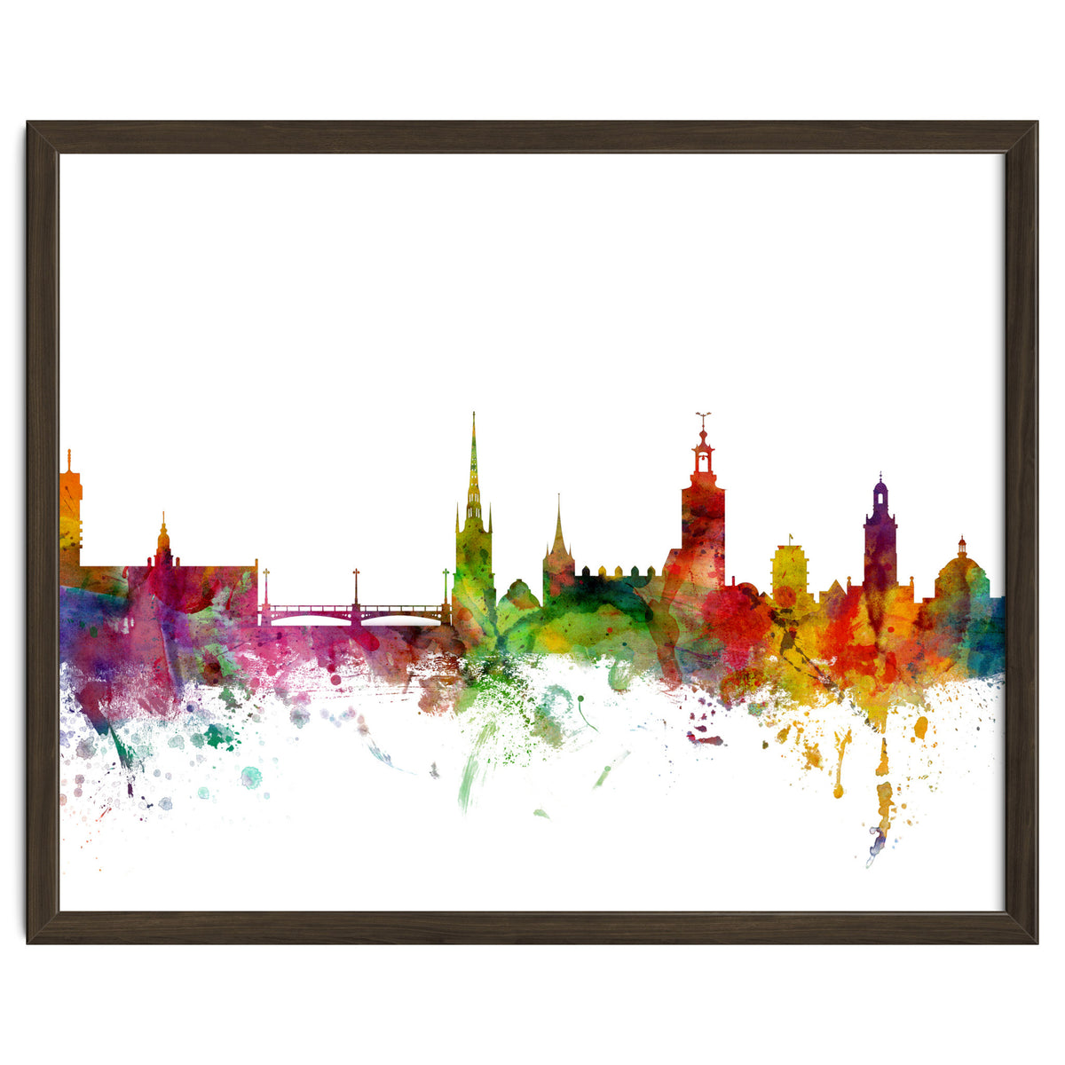 Stockholm Sweden Skyline