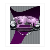 Emoji & Cars purple (Print Only) thumbnail