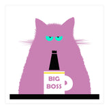 Big Boss Lilac Cat  (Print Only) thumbnail