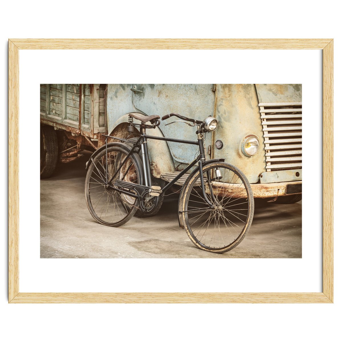 The Bicycle in the old Factory