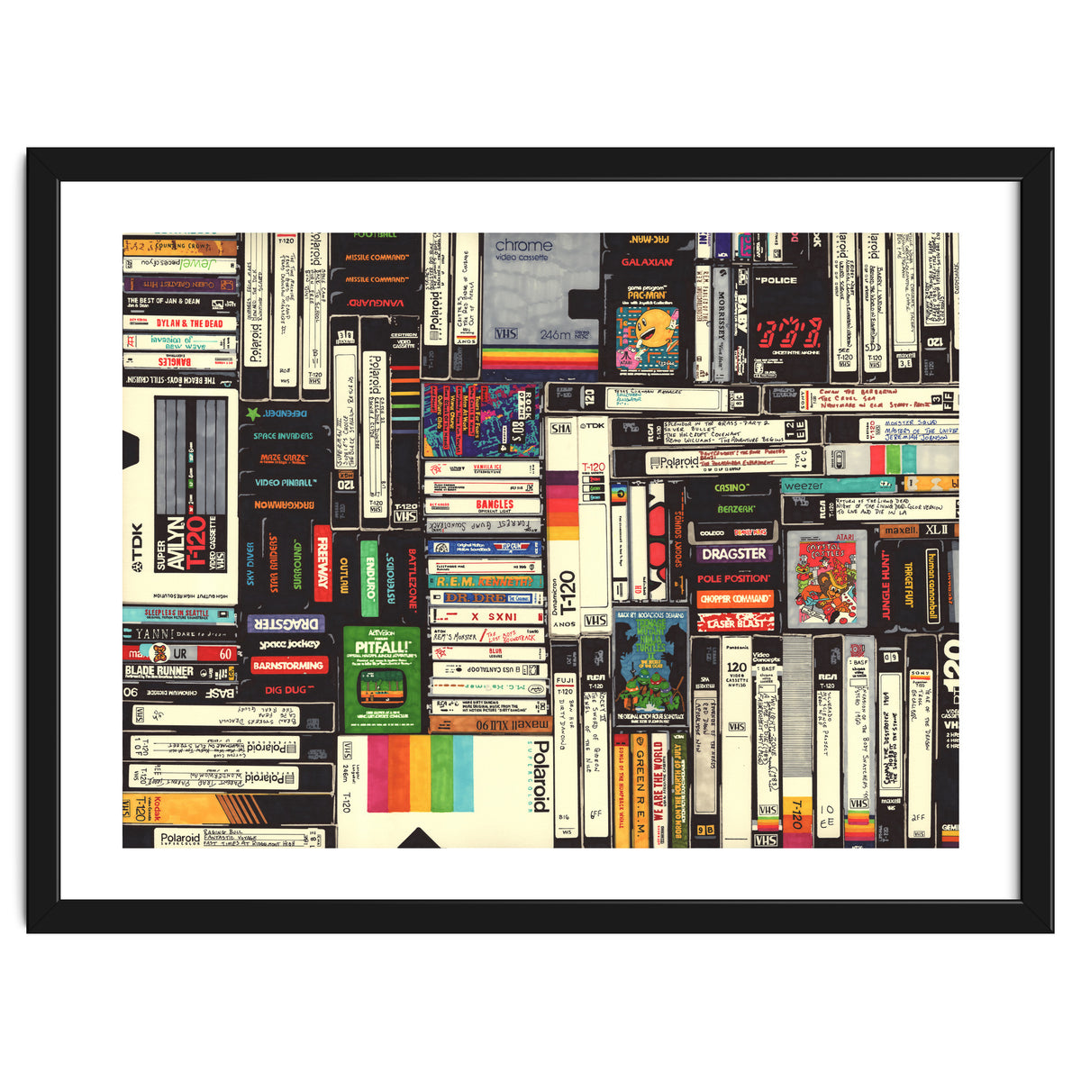 Cassettes, VHS & Atari