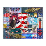 Americana Eagles Collage (Print Only) thumbnail