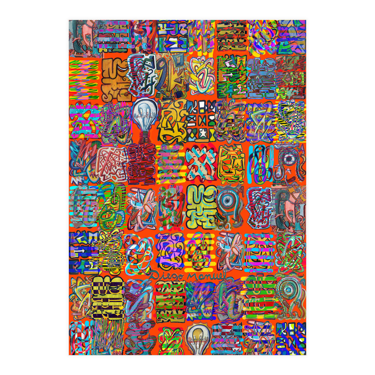 Graffitis 2021 Tapiz 109 (Print Only)