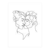 gay love line art (Print Only) thumbnail