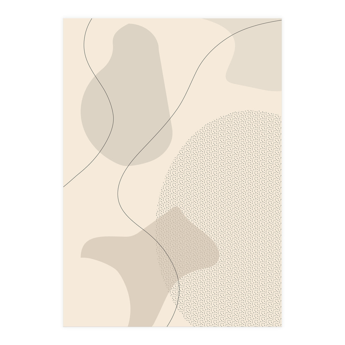 Mid-Century Modern No. 1 | brown   (Print Only)