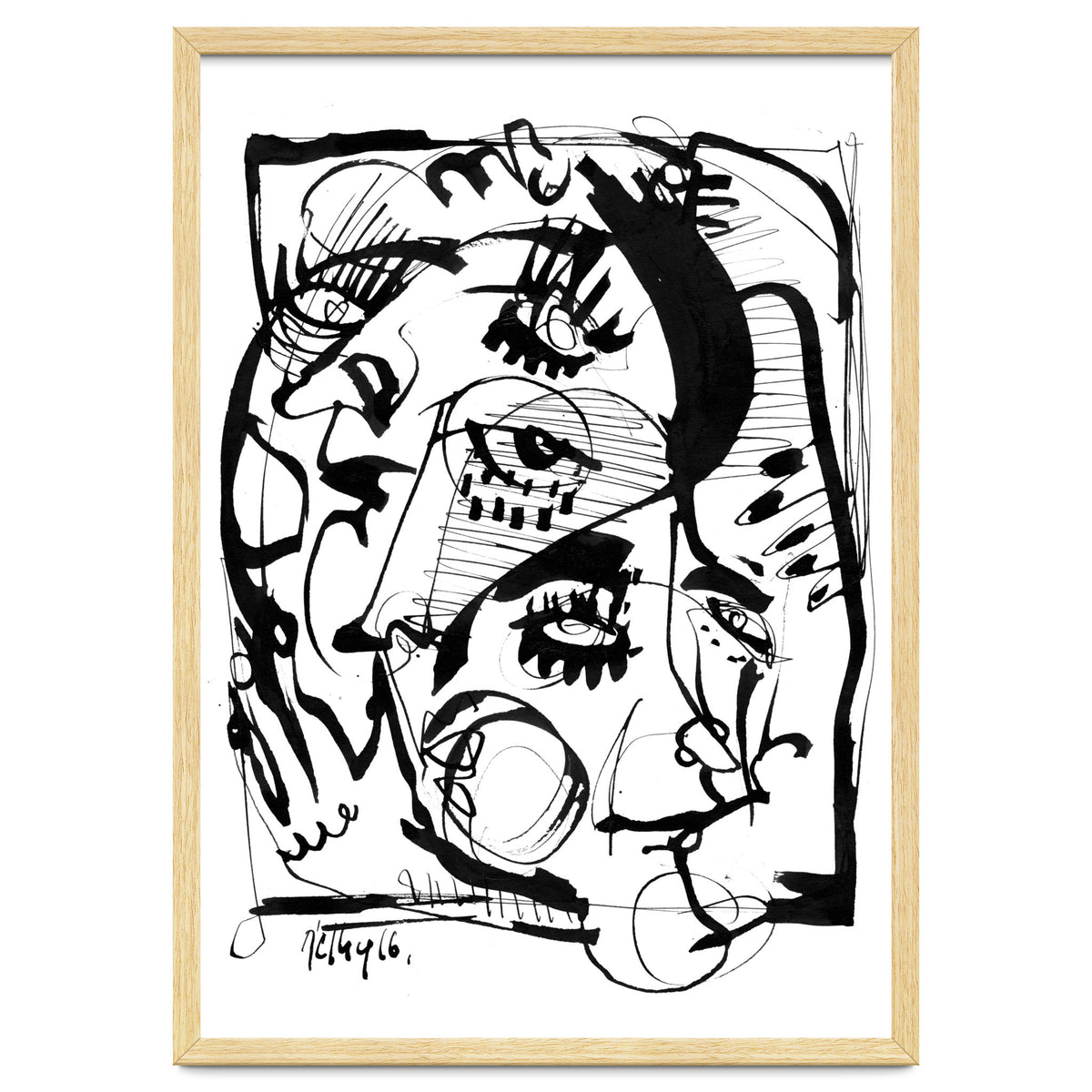 The Pretty People - b&w