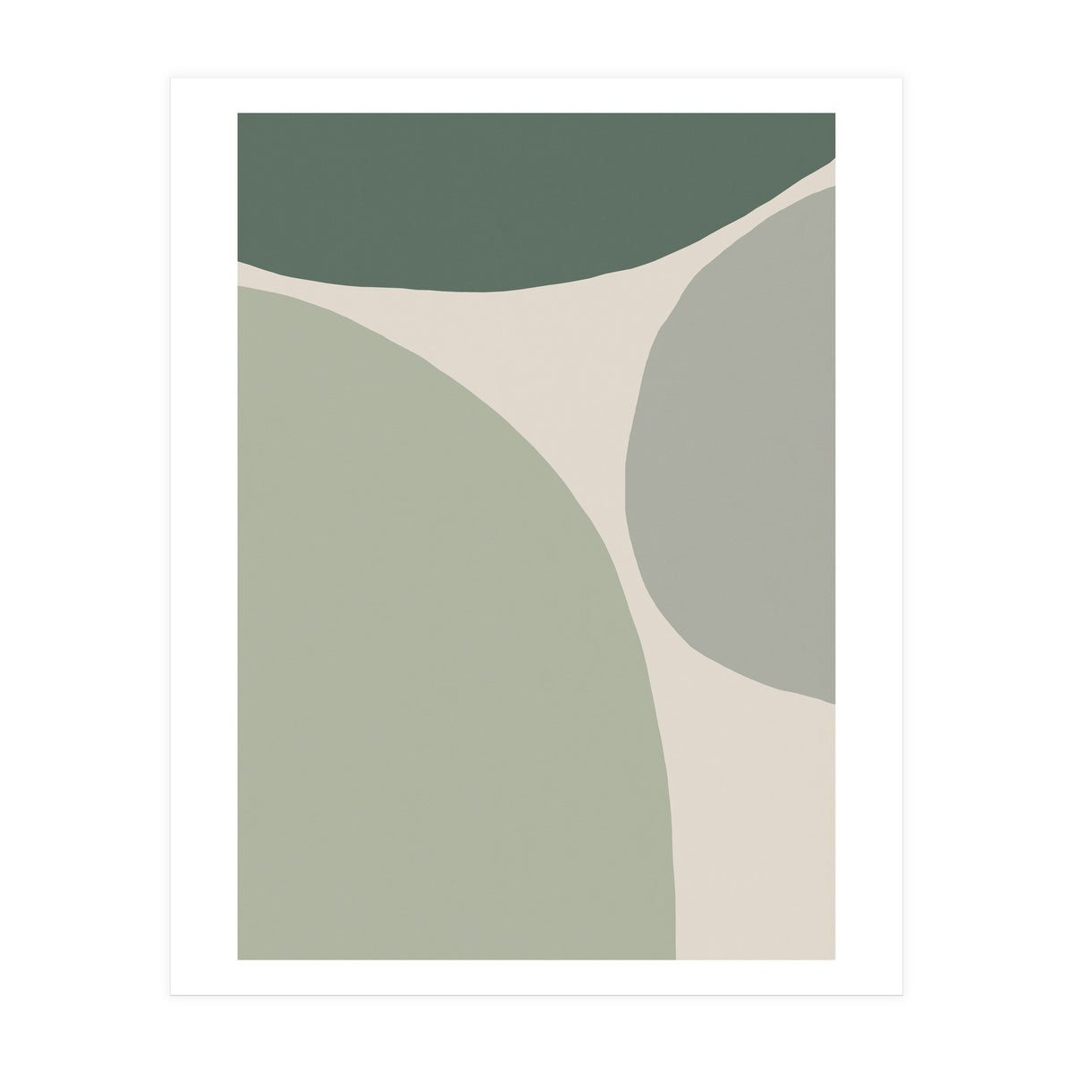 Mint Abstract (Print Only)