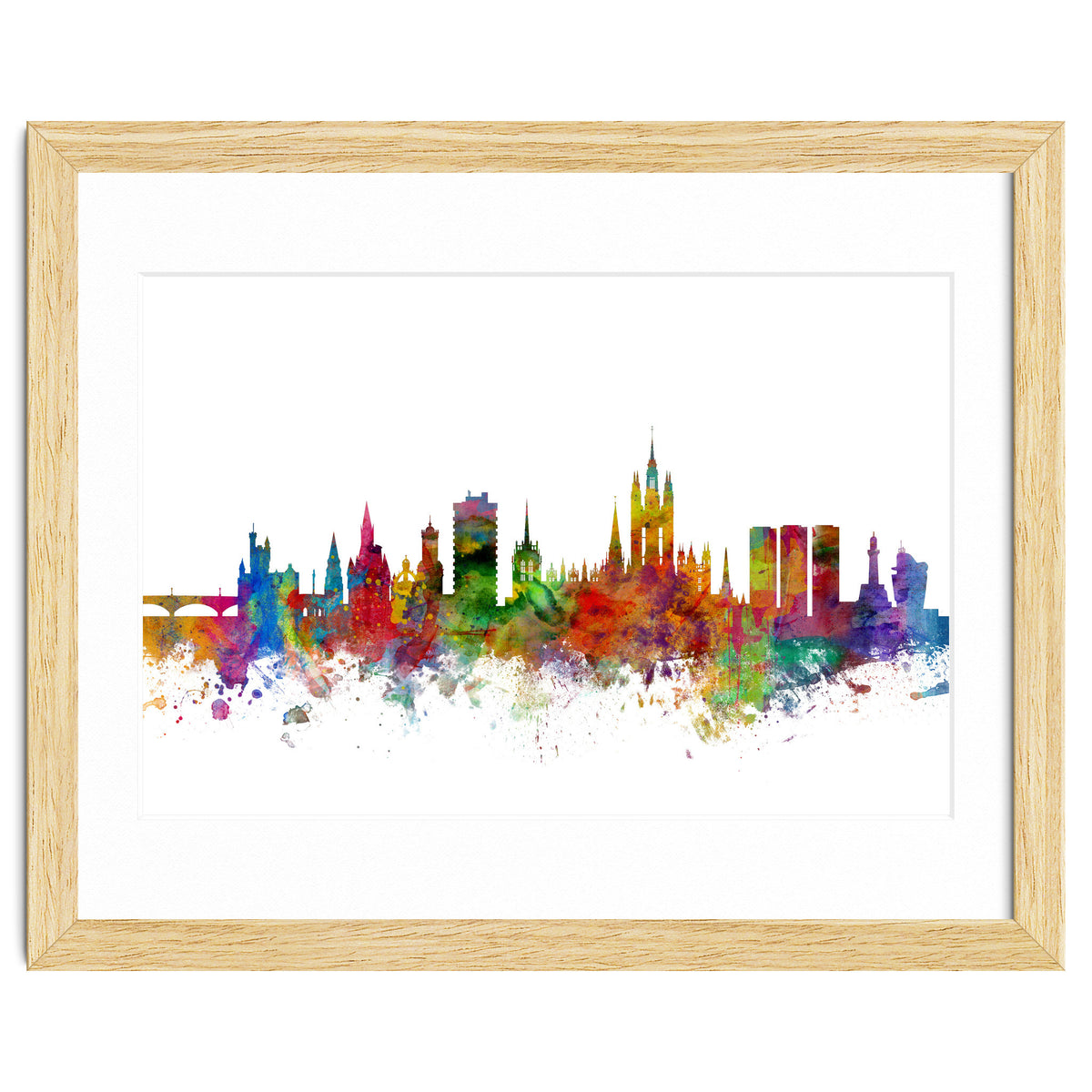 Aberdeen Scotland Skyline