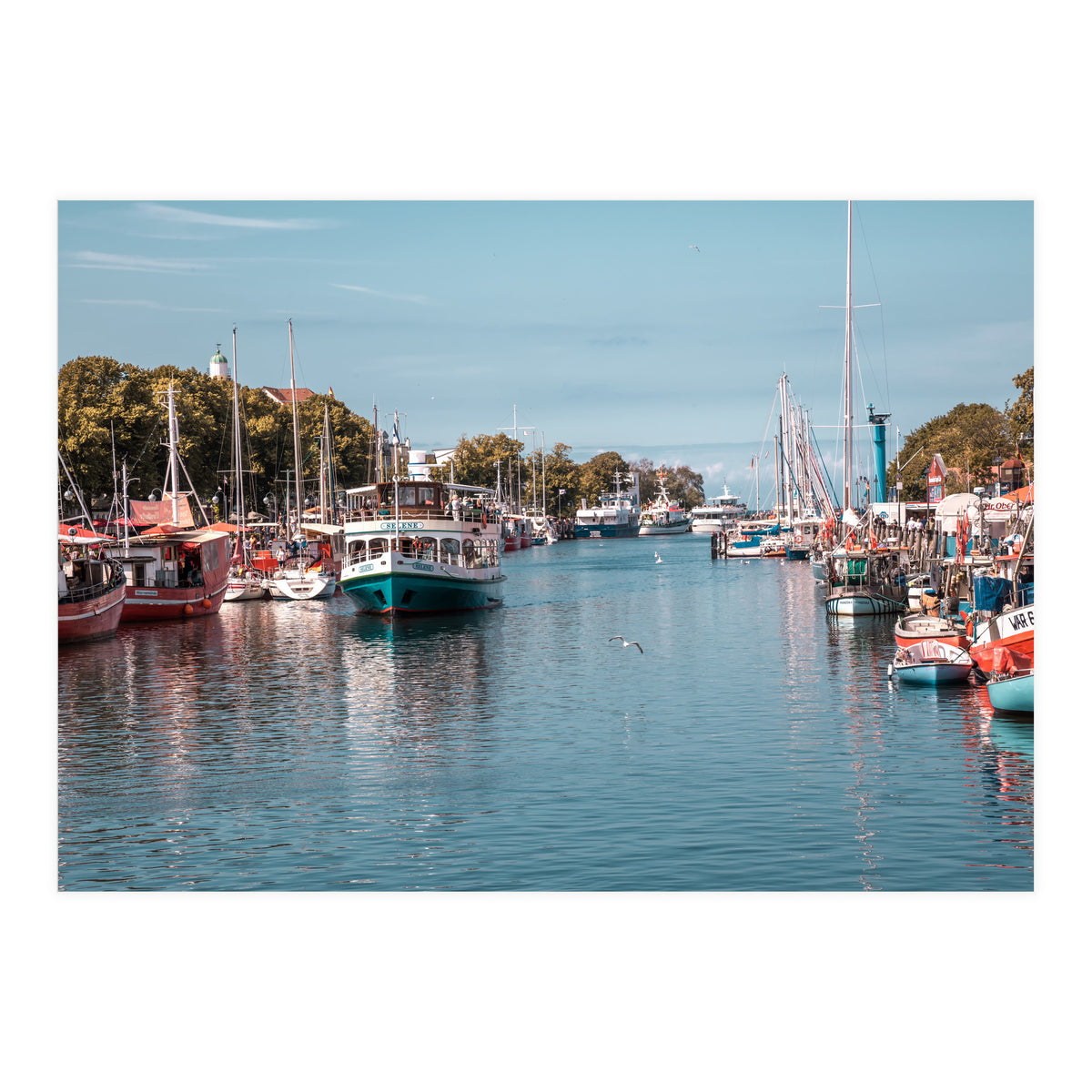 Old Pier Warnemünde (Print Only)