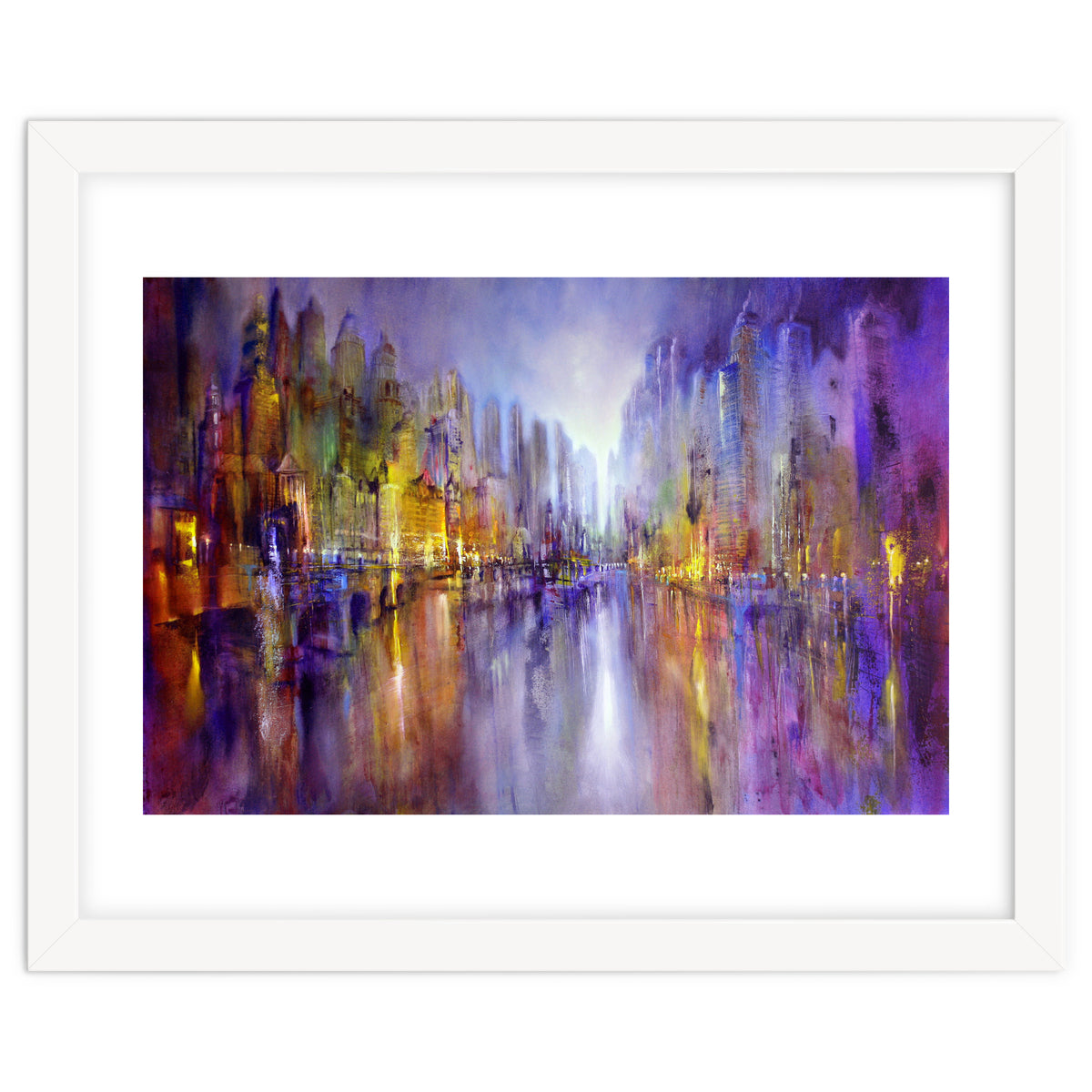 Stadt Am Fluss - city on the riverside