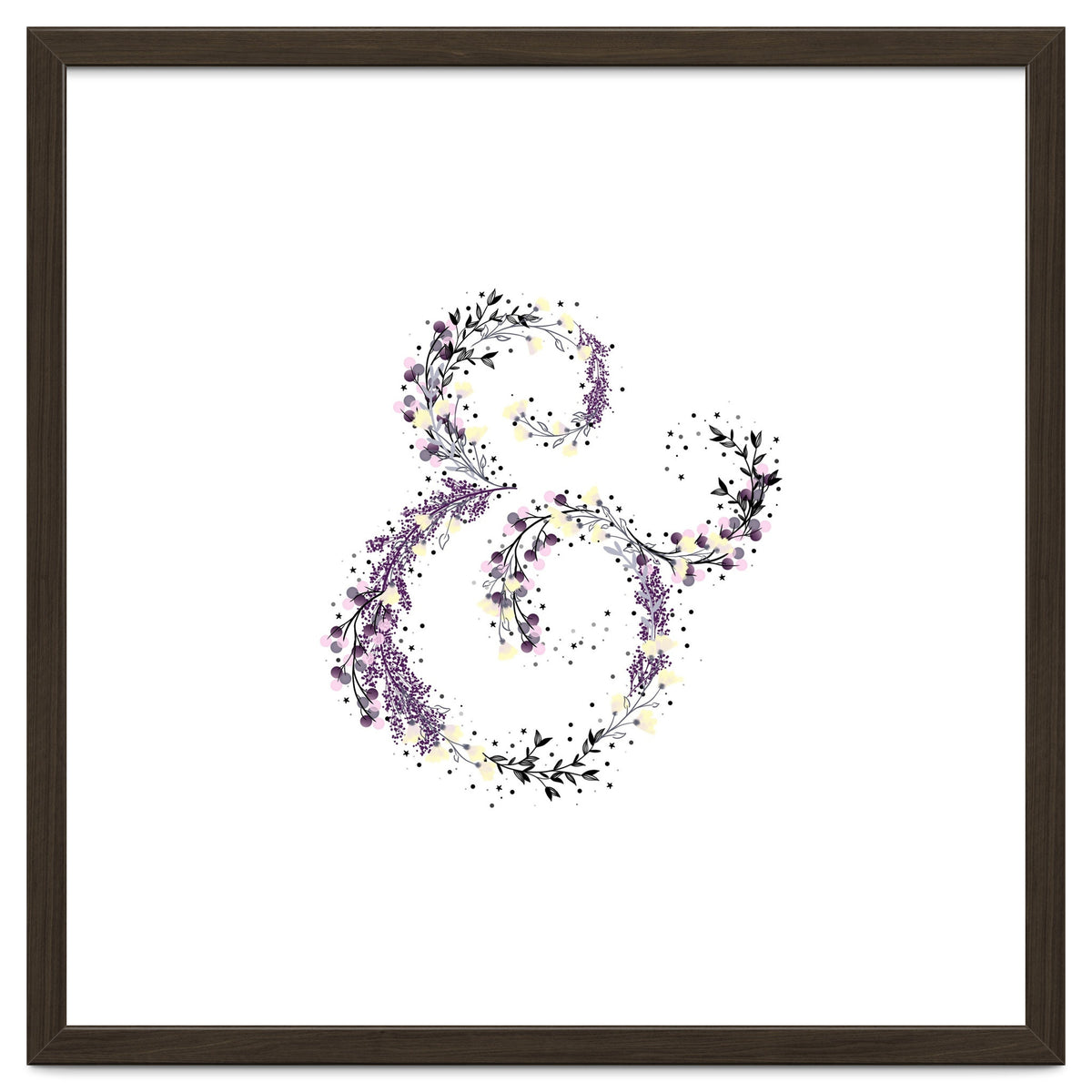 Floral Ampersand
