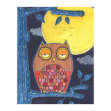 Sleepy Owl (Print Only) thumbnail
