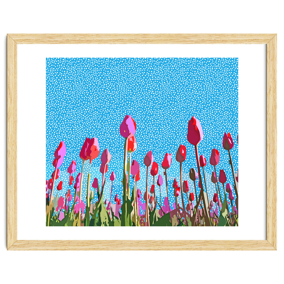 Tiptoe through the tulips with me