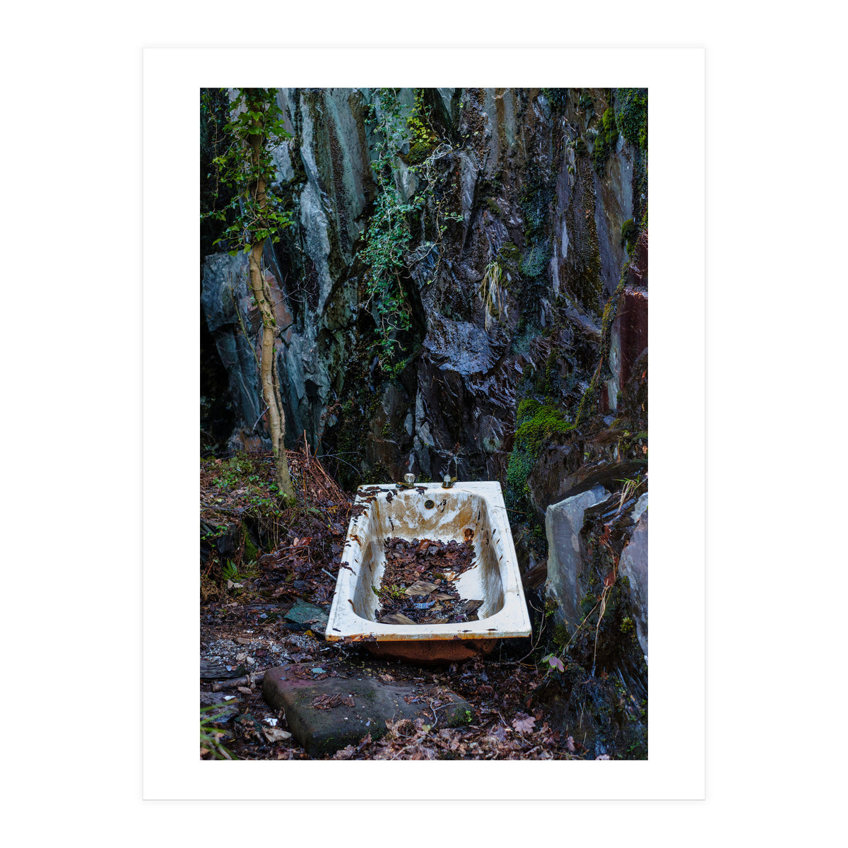 Dinorwic slate quarries in Llanberis, Wales, 2 (Print Only)