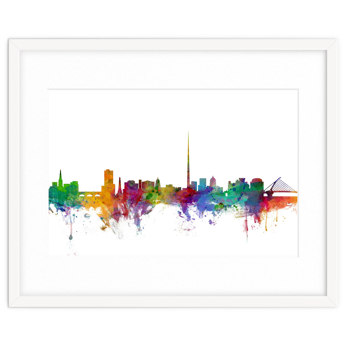 Dublin Ireland Skyline