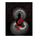 Cosmic Buddha Red (Print Only) thumbnail