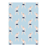 Swimming Boy Pattern (Print Only) thumbnail