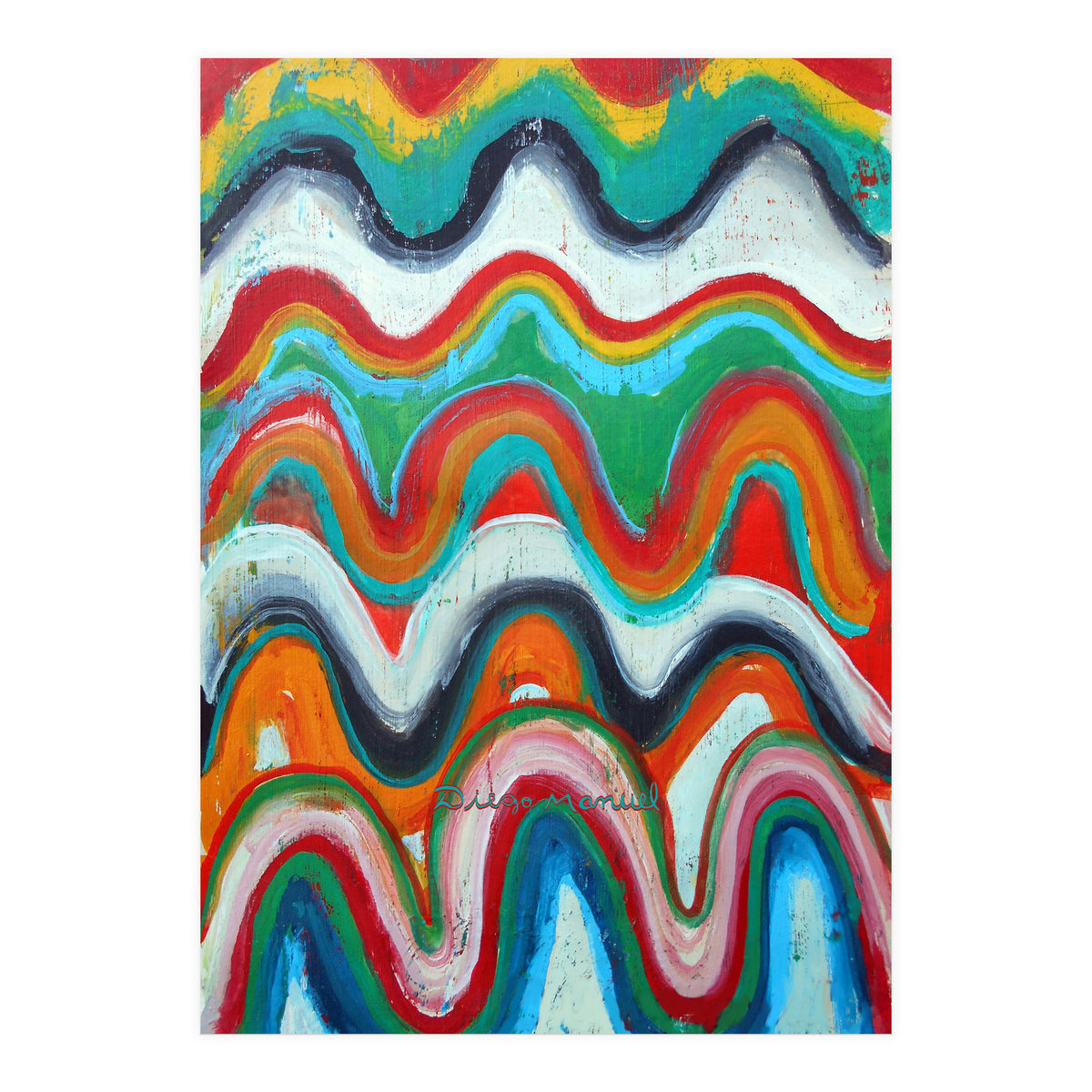 Pop Abstract A 7 (Print Only)