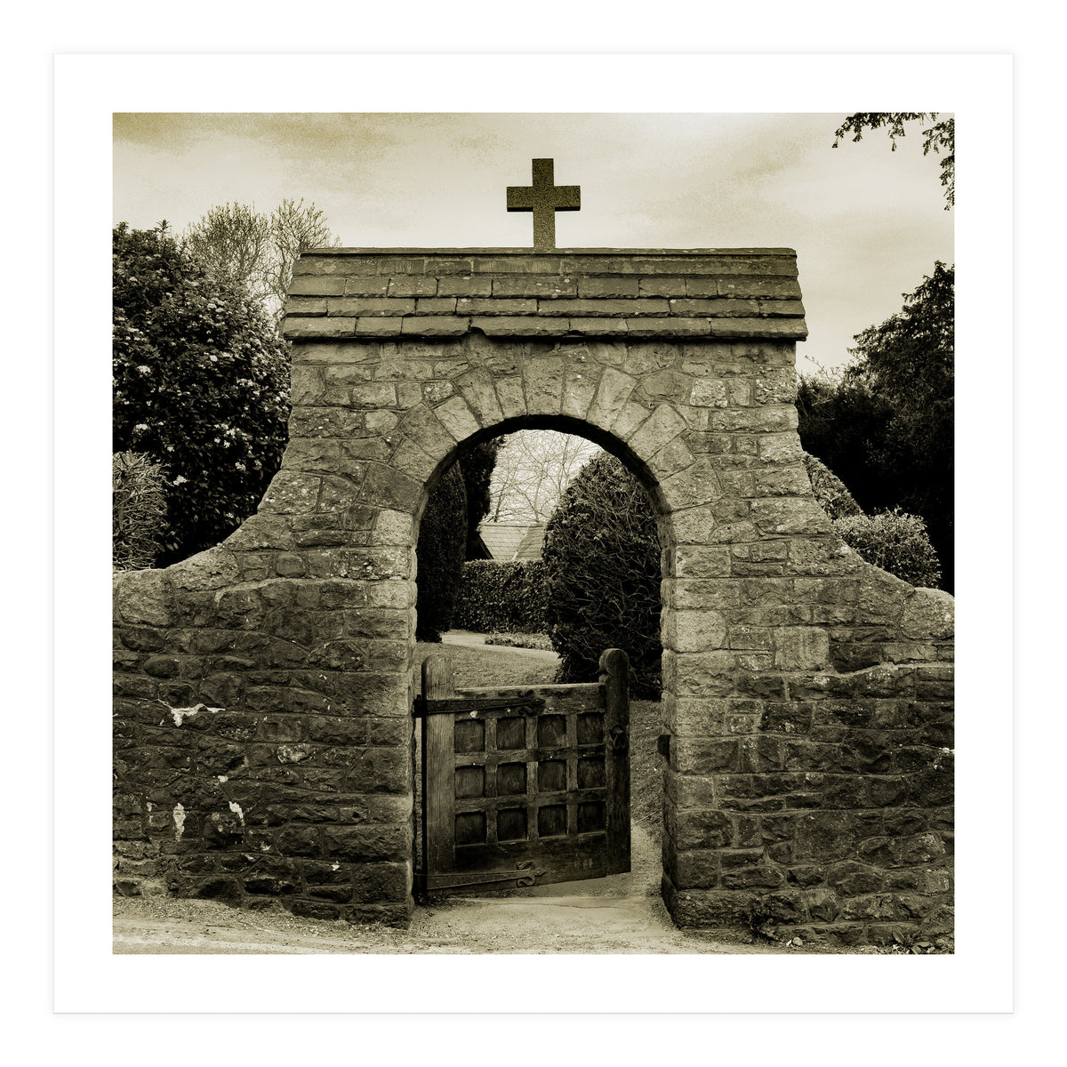 The Churchyard gate (Print Only)