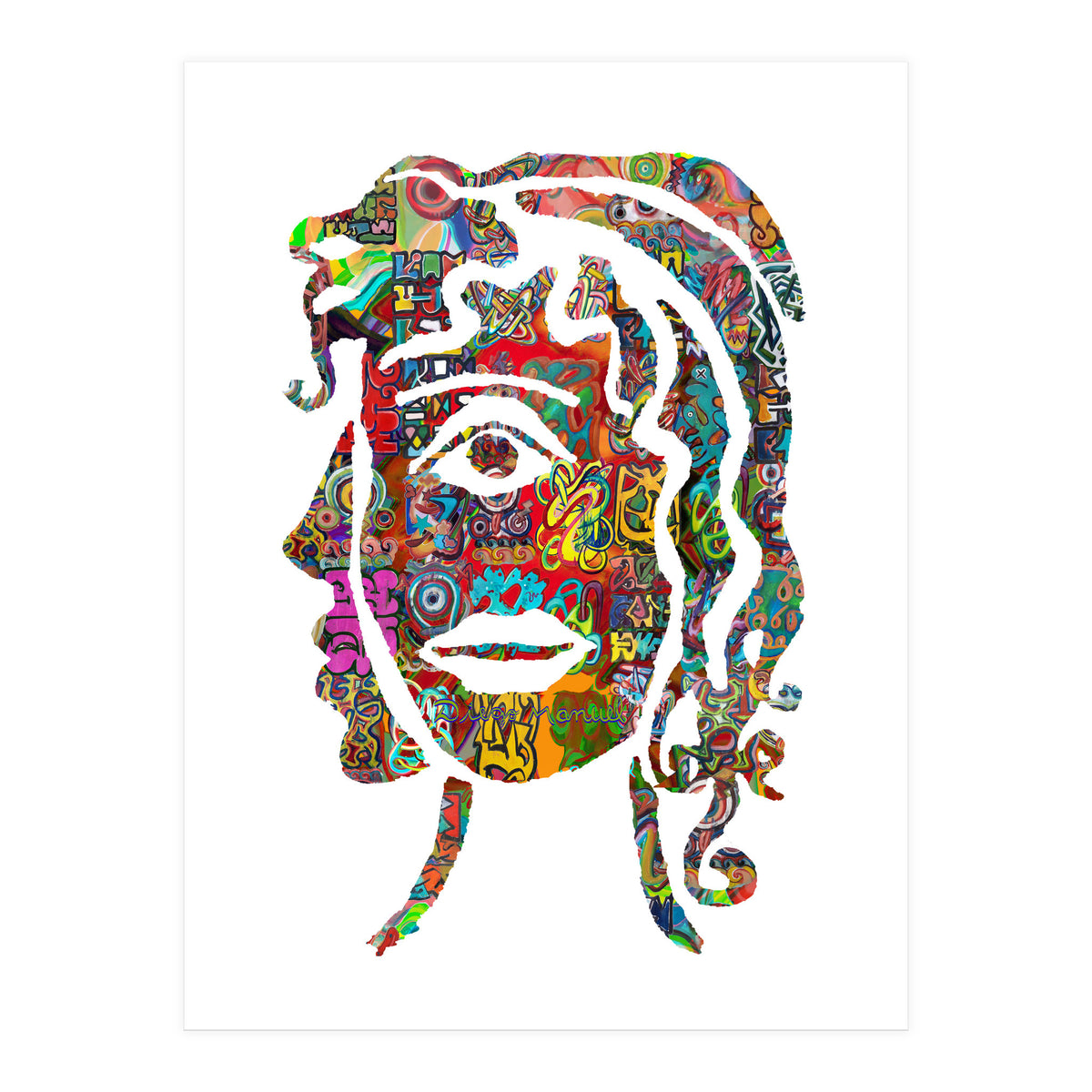 Mujer Digital 2 7 (Print Only)