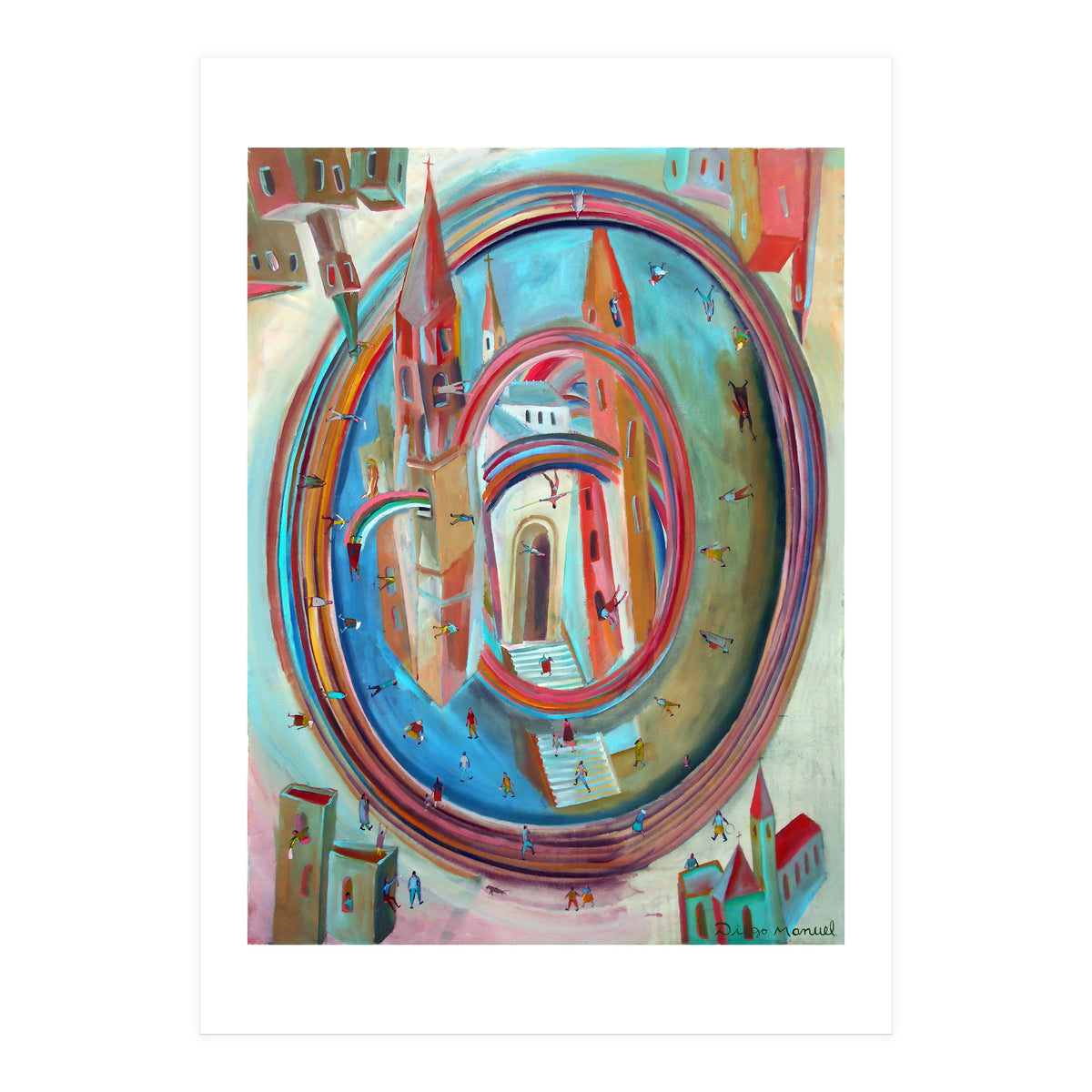 Plaza Redonda B (Print Only)