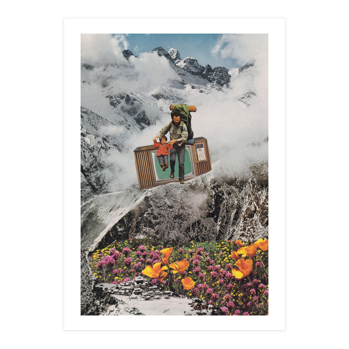 Turn Off The Tv And Go Outside (Print Only)