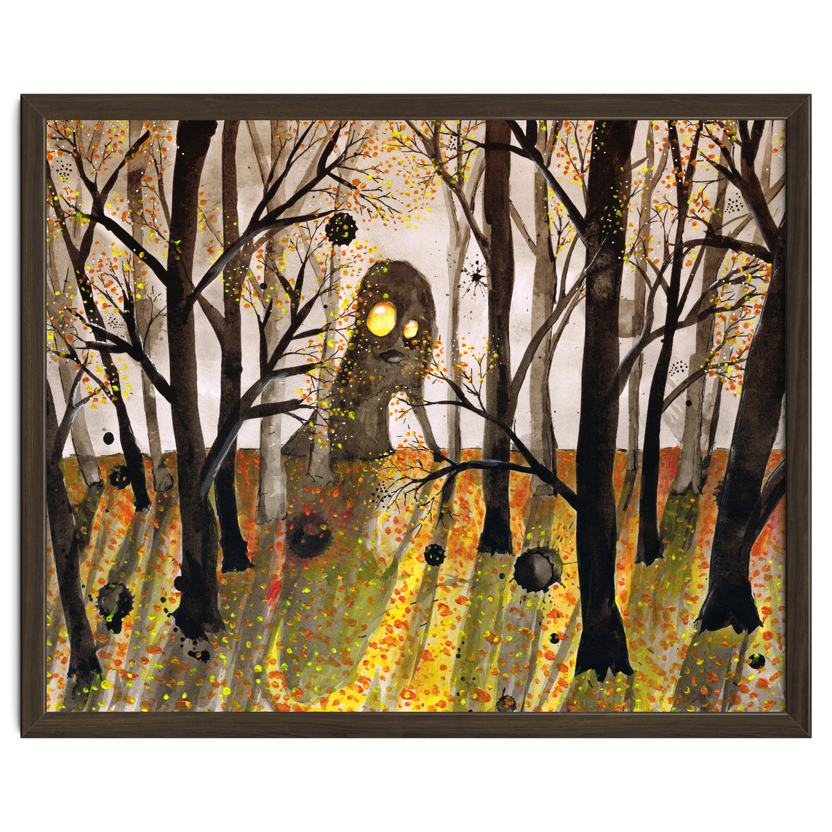 Monster in the woods