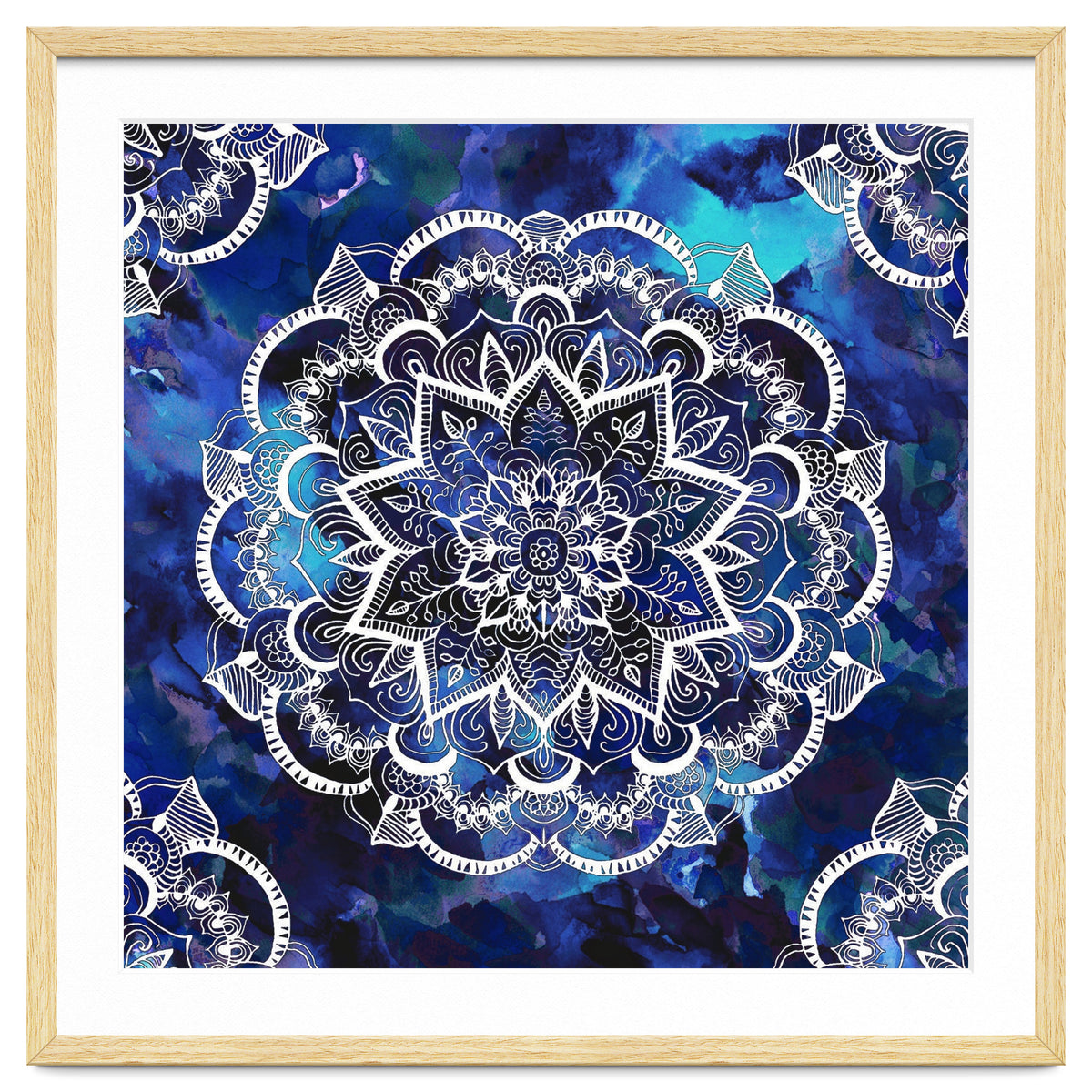 Queen Starring of Mandalas Navy