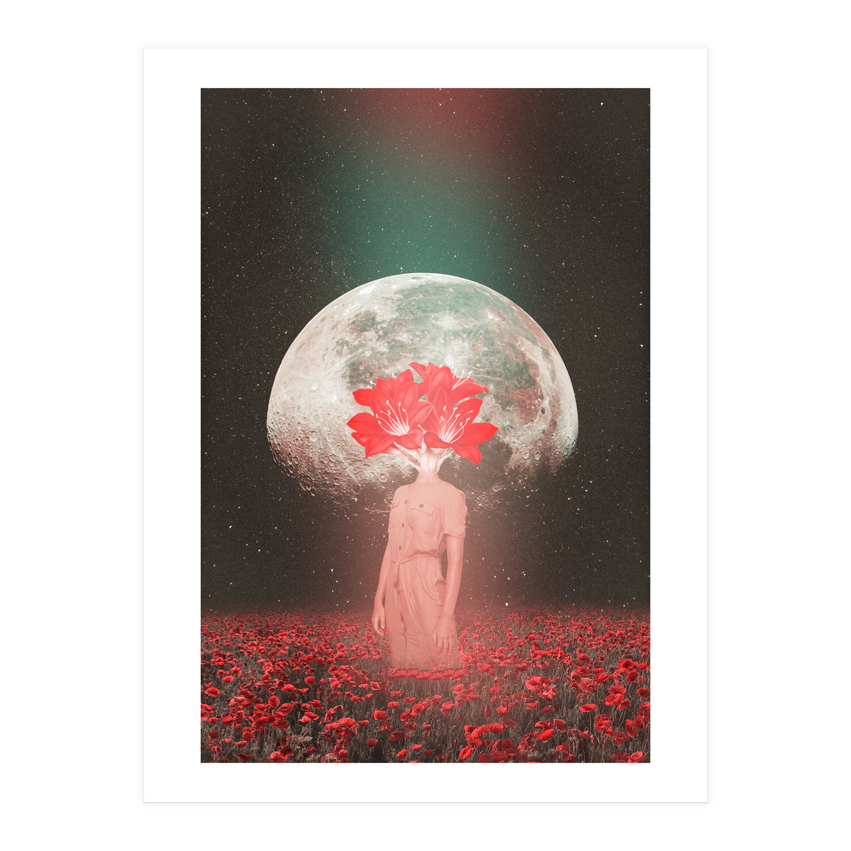 Flowers Bloom in Space (Print Only)