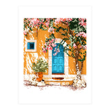 Oh The Places You Will Go, Spanish Bougainvillea Villa (Print Only) thumbnail