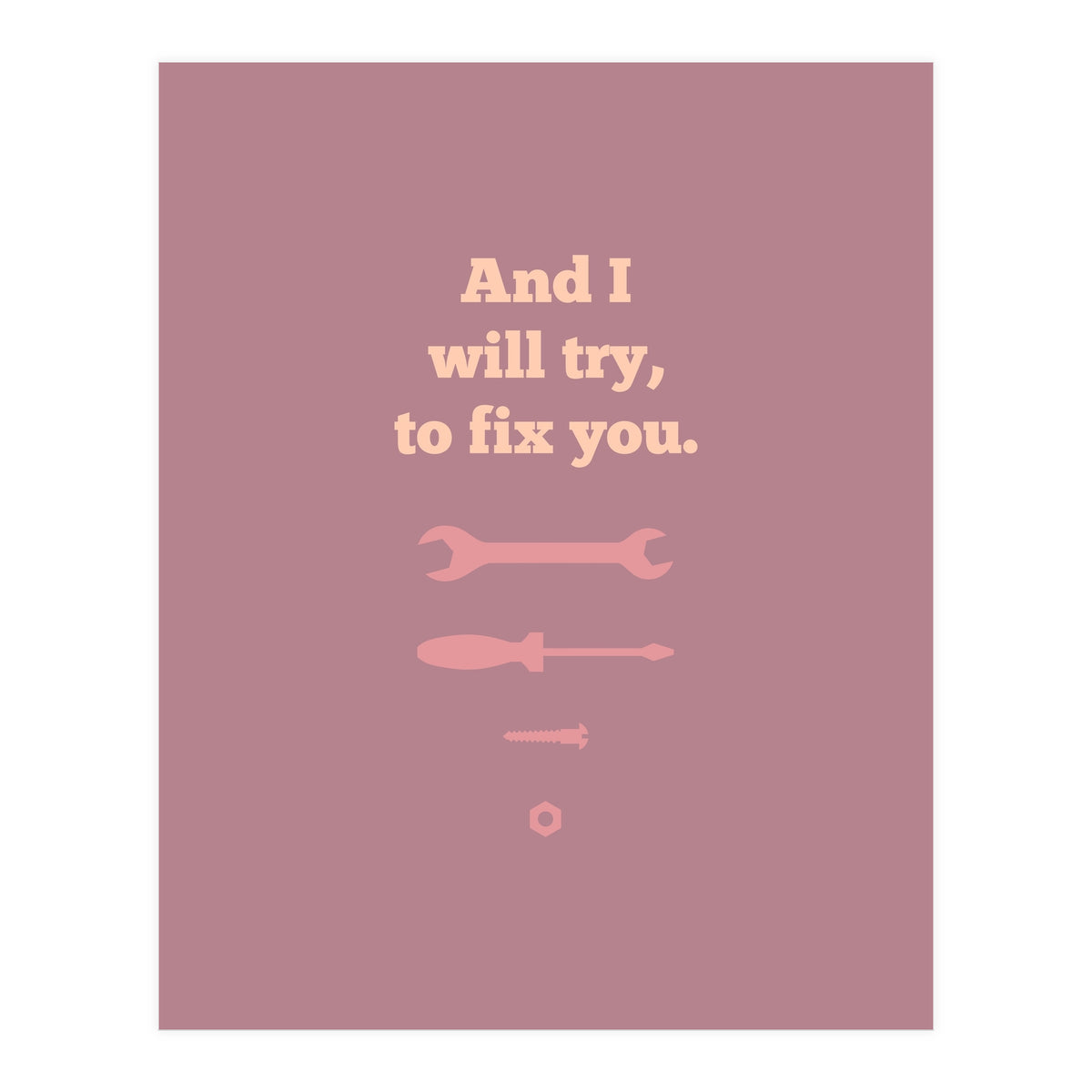 Fix You (Print Only)