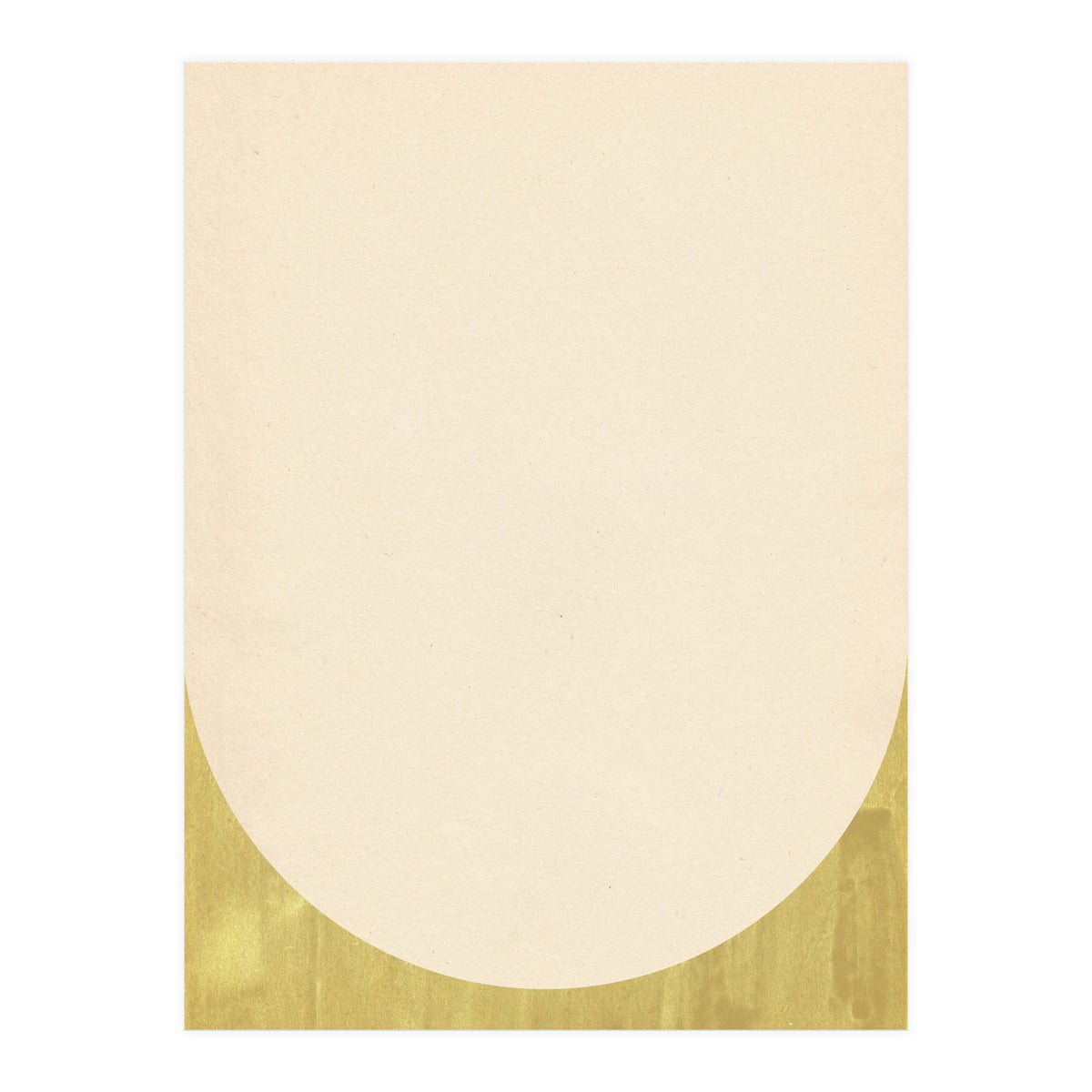 Soft green arch shape (Print Only)