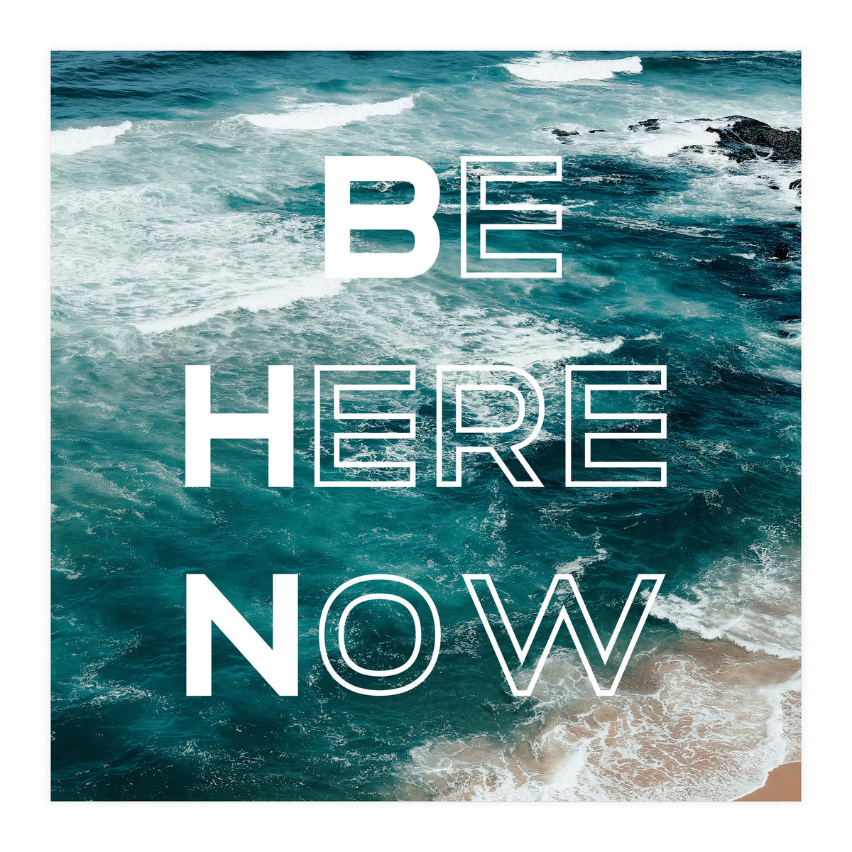 Be Here  (Print Only)