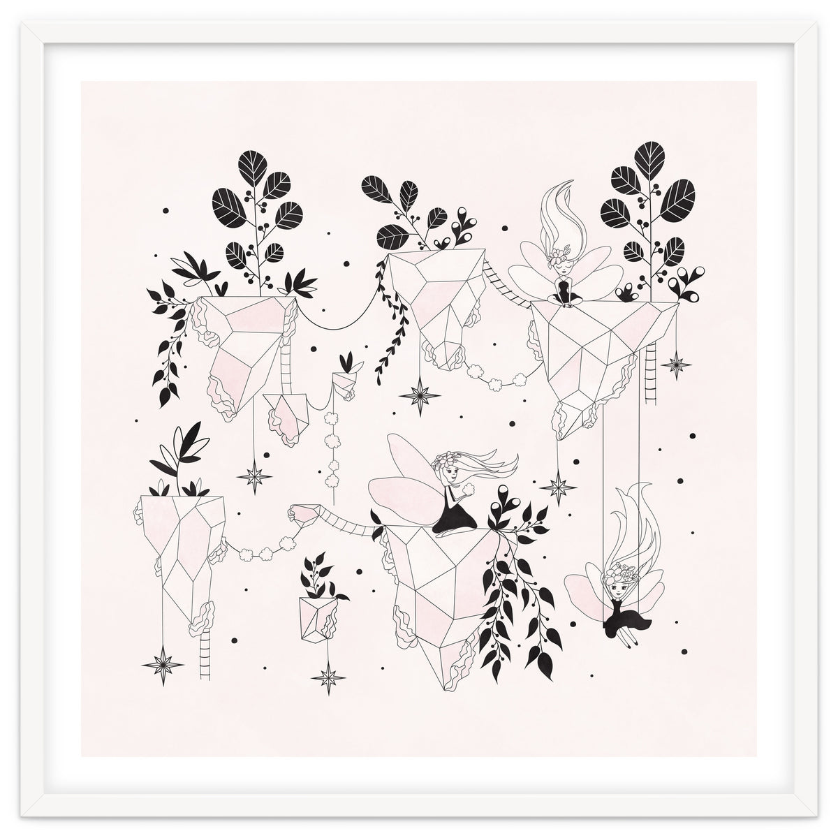 Fairy Flying Island Wonderland