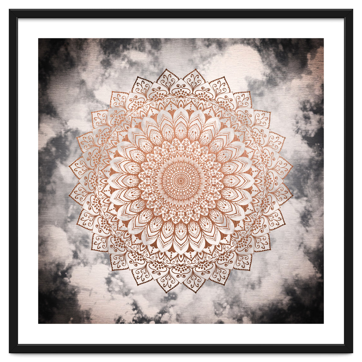 Rose Night Mandala