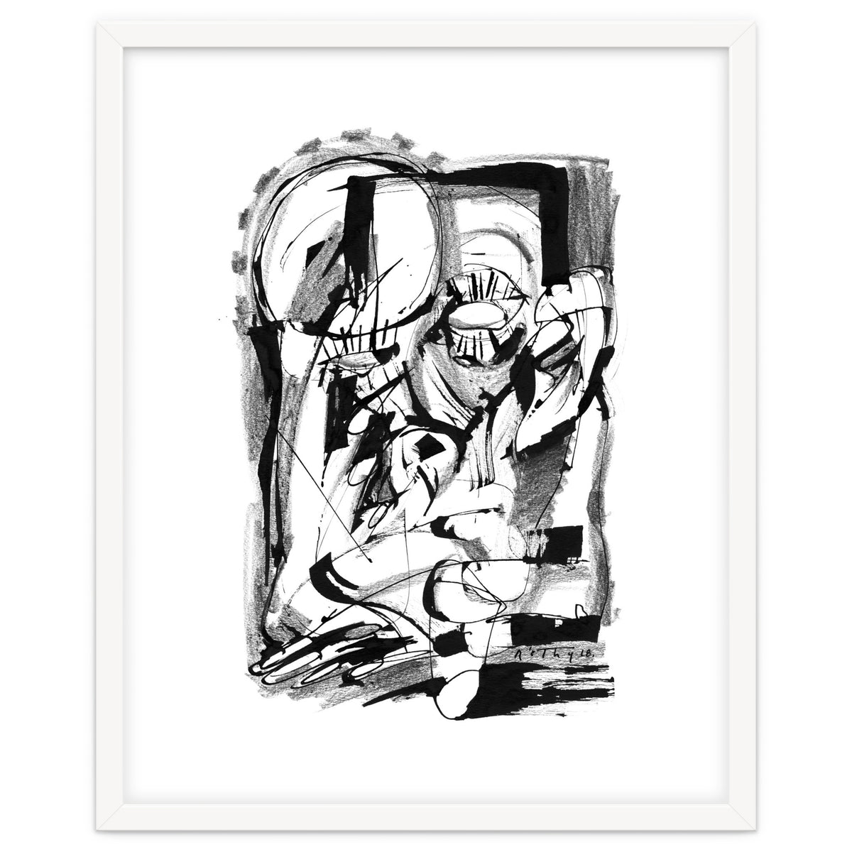 Power of the Mind - b&w