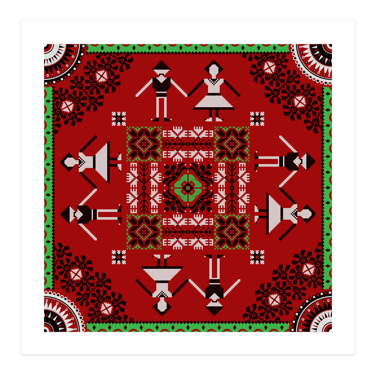 Romanian Traditional Pattern 3 (Print Only)