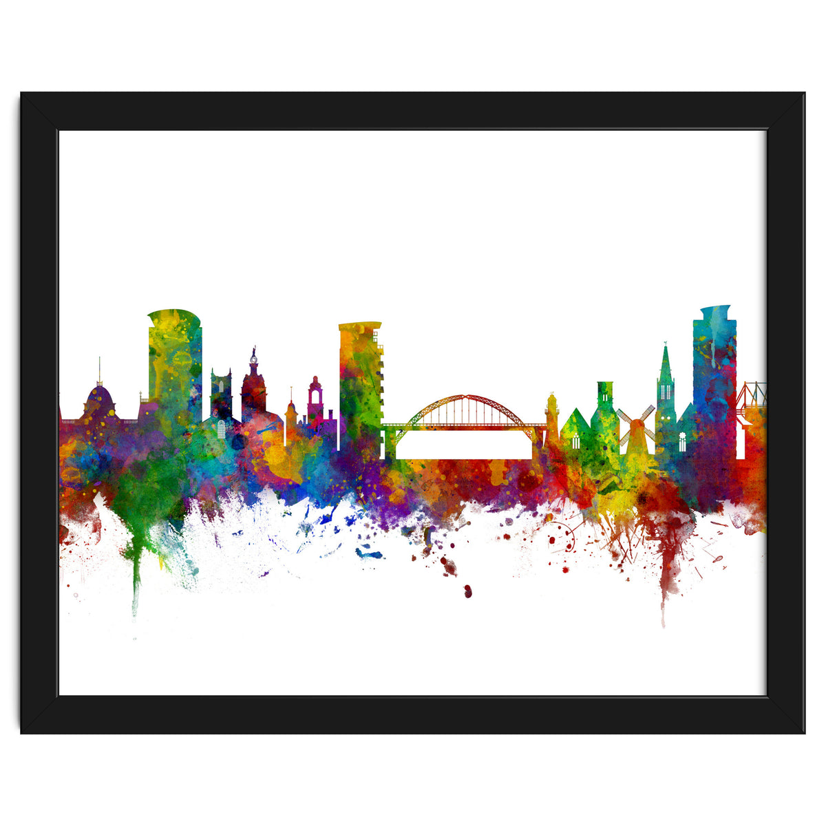 Sunderland England Skyline