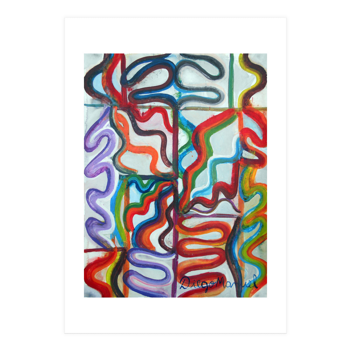 Ondas Cromaticas 4 (Print Only)