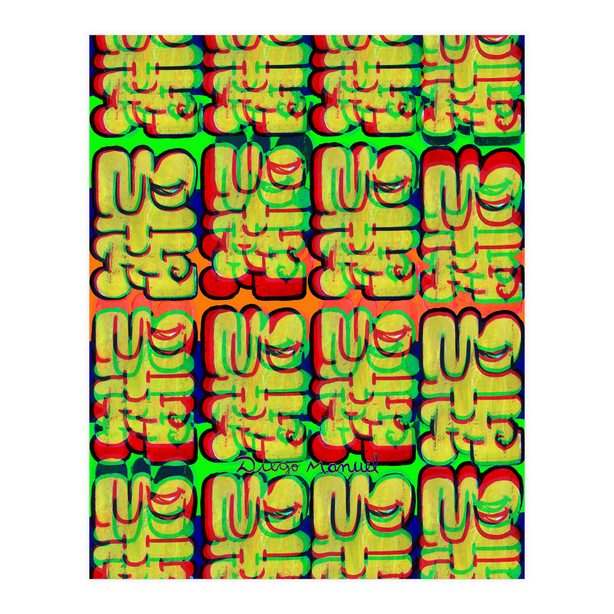 Graffitis 2021 Tapiz 117 (Print Only)