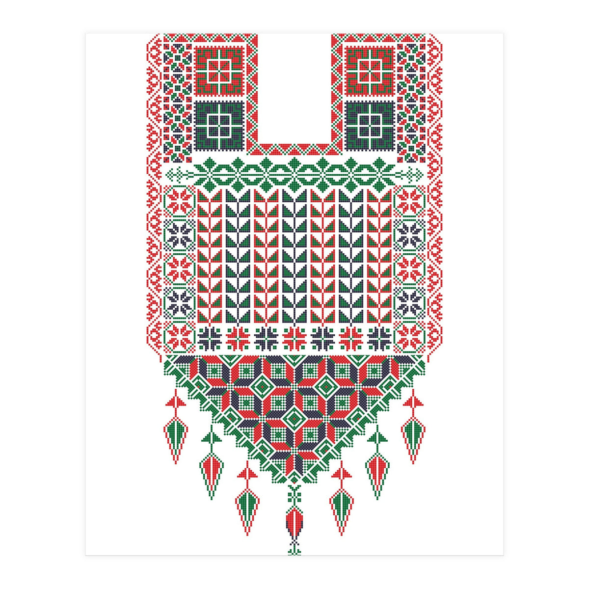 Tatreez Ornament 4 (Print Only)