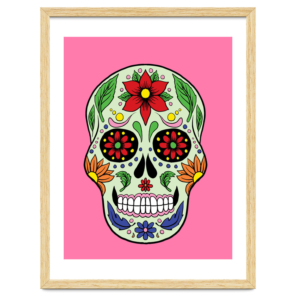 Colorful Skull I