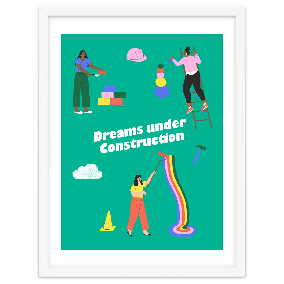 Dreams Under Construction Green