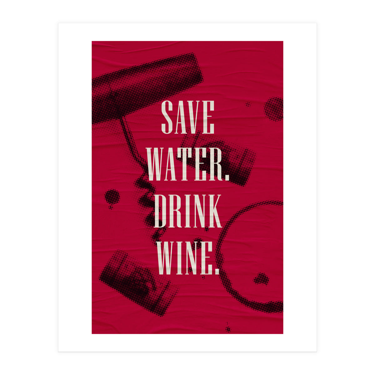 Adulting Save Water2 (Print Only)