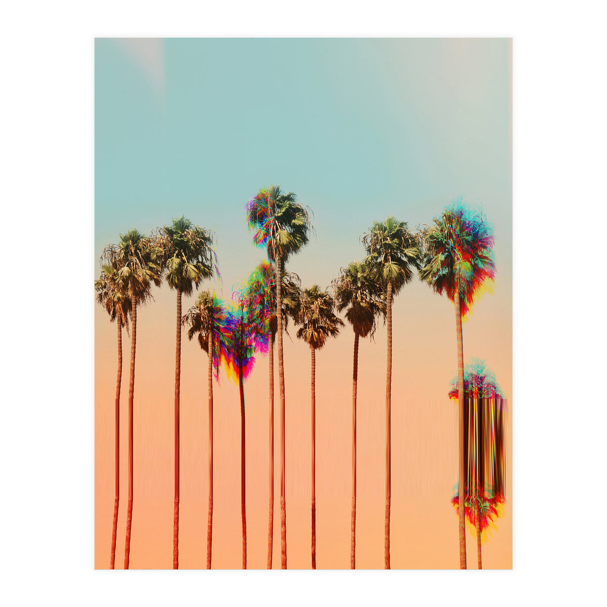 Glitch Beach (Print Only)