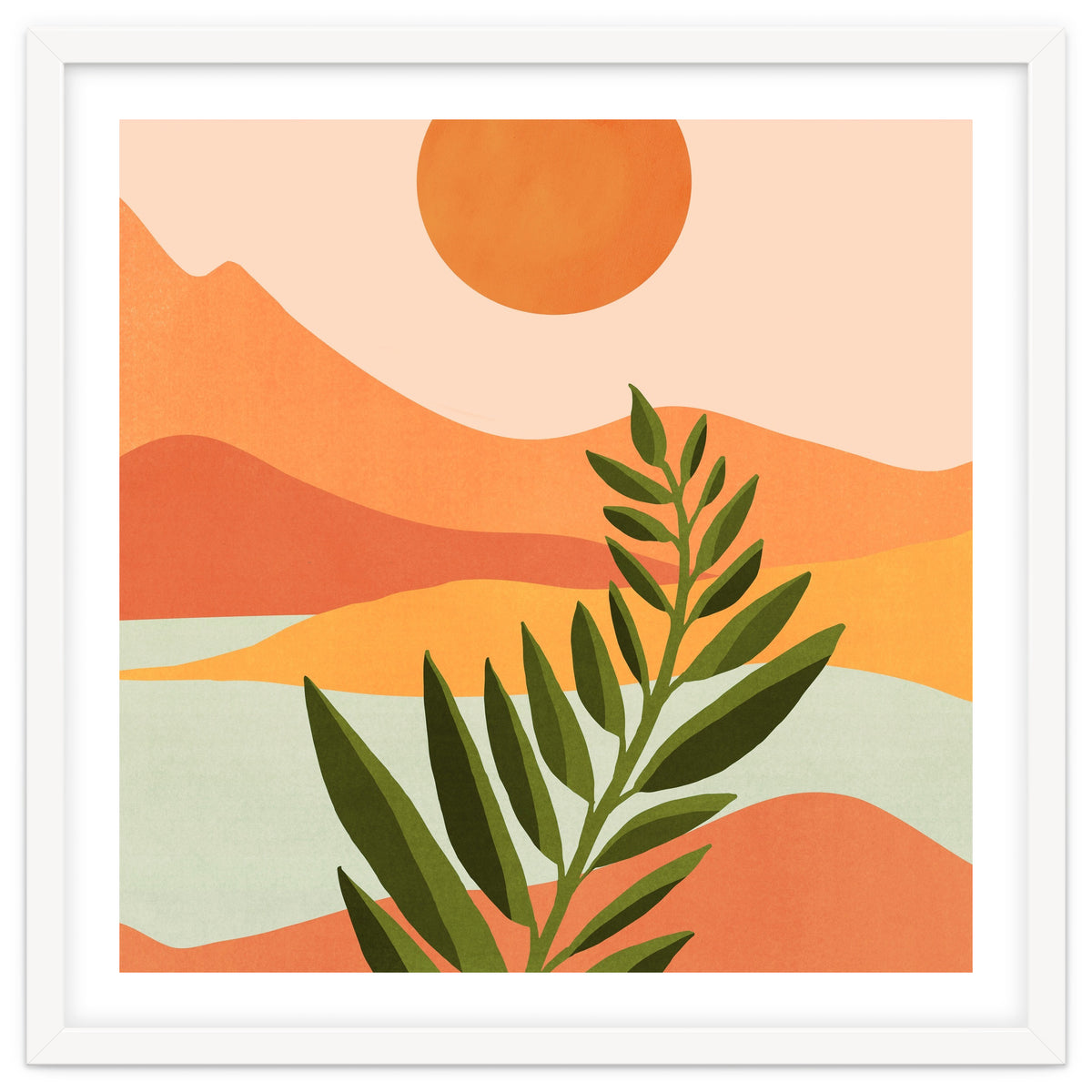 Western Mountain Landscape