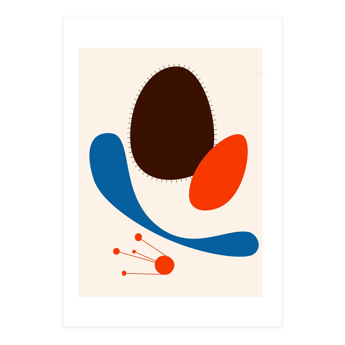 Sputnik and Blue Smile (Print Only)