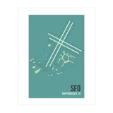 San Francisco Airport Layout (Print Only) thumbnail