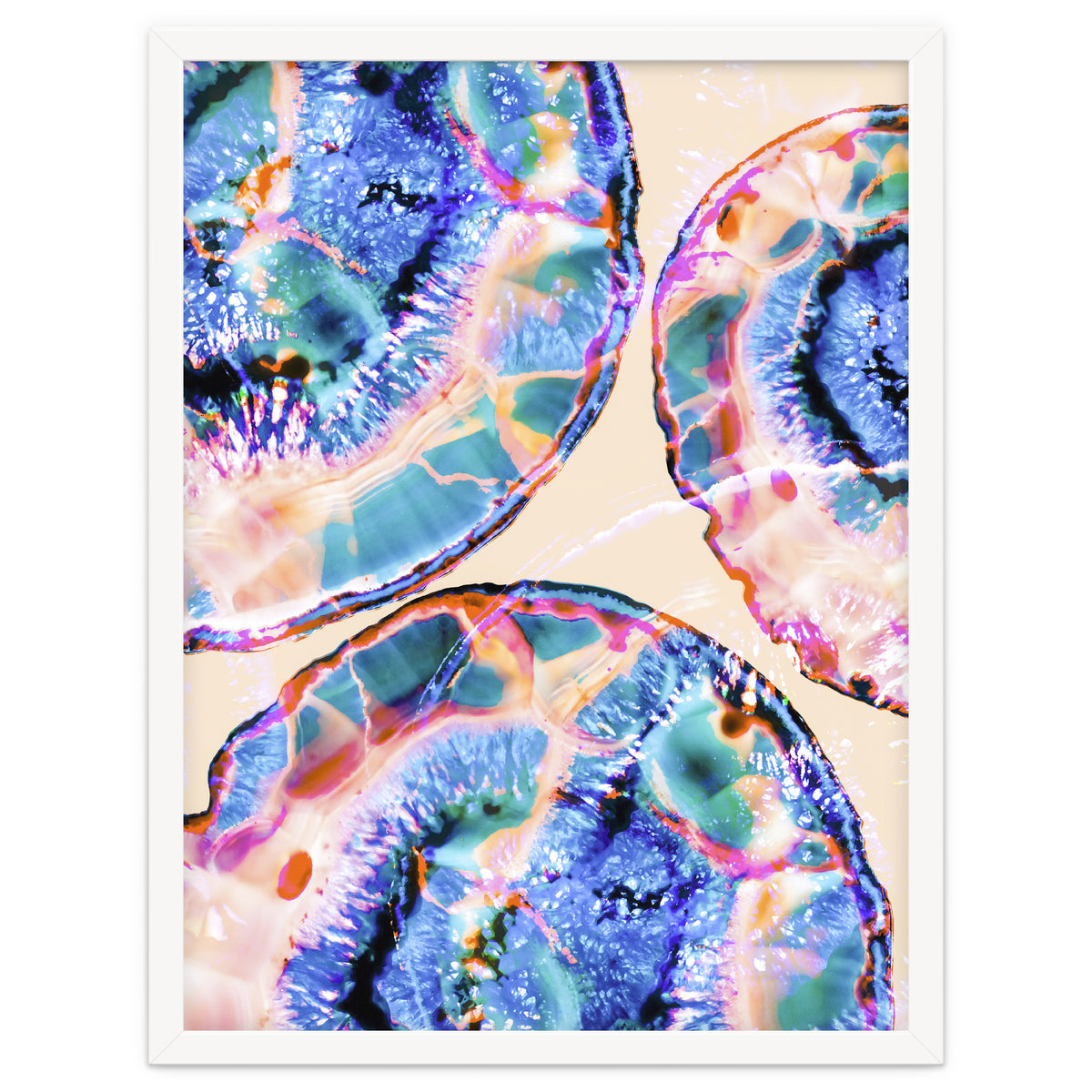 Abstract Agate Painting